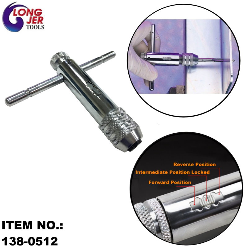T-TYPE RATCHET TAP WRENCH